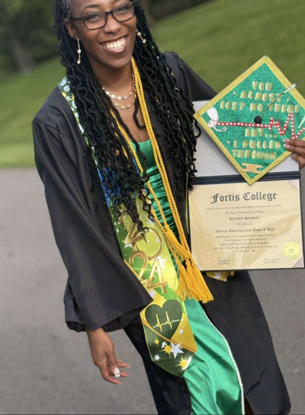 Custom Graduation Stole