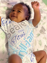 Load image into Gallery viewer, All-Over Onesie (front and back design)