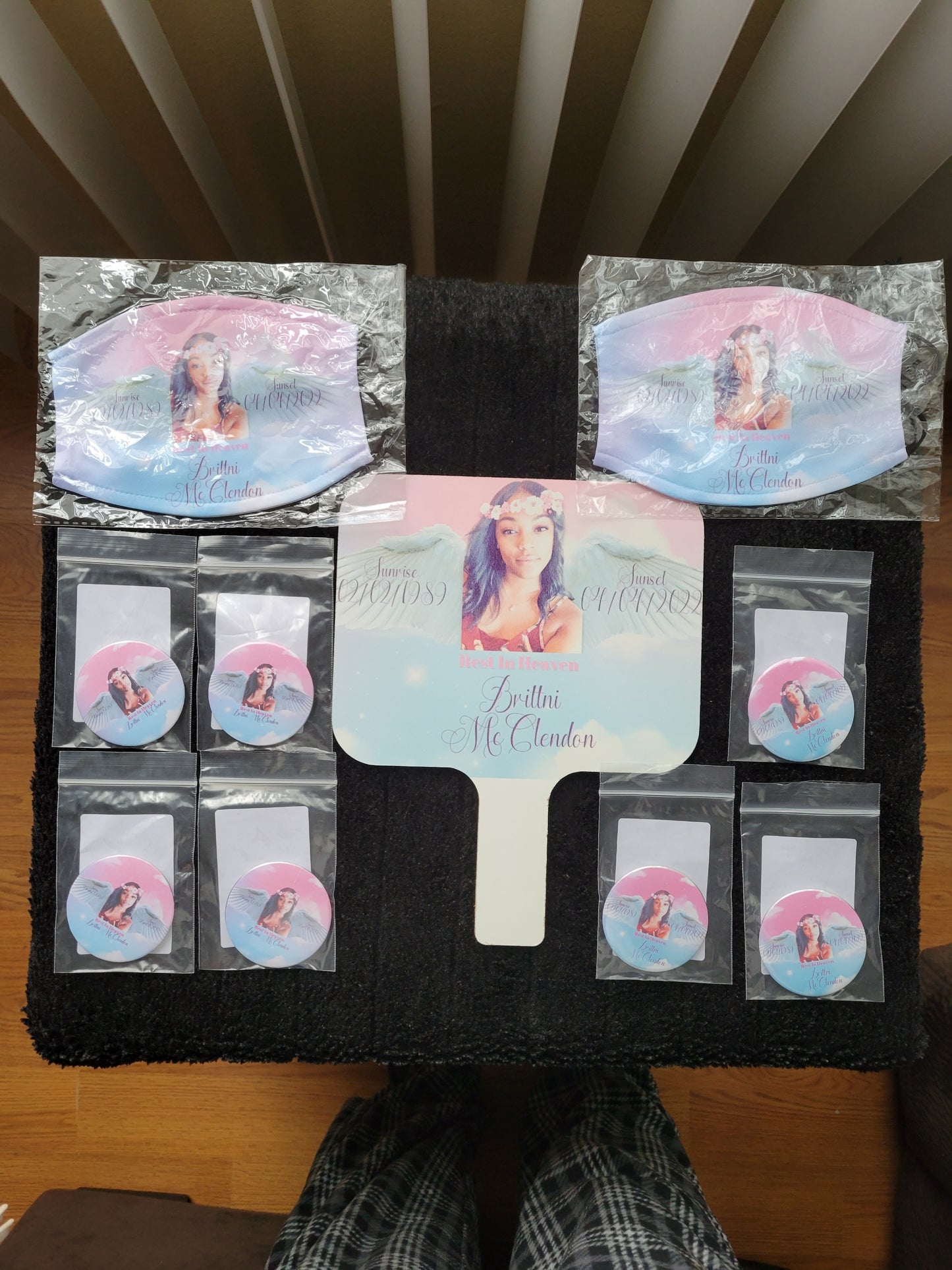 Custom Sublimated Memorial Plaque Stake