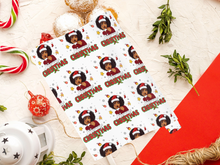 Load image into Gallery viewer, Christmas Themed Wrapping Paper Sheets (Set of 3)