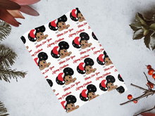Load image into Gallery viewer, Christmas Themed Wrapping Paper Sheets (Set of 3)