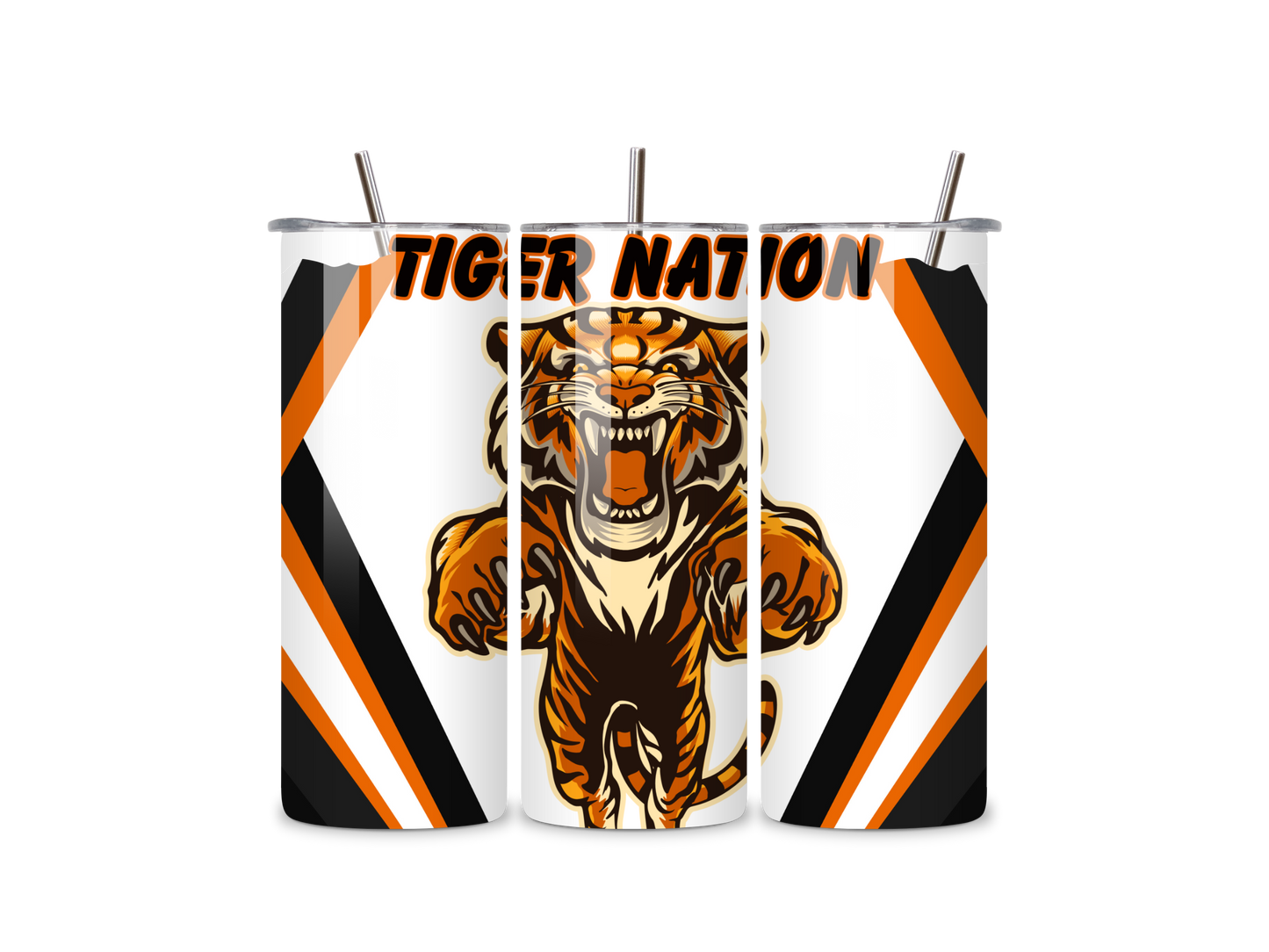 Tiger Nation 20oz Skinny Tumbler