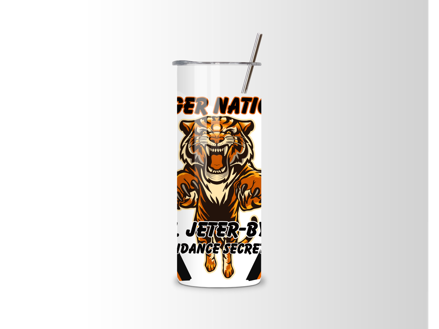Tiger Nation 20oz Skinny Tumbler
