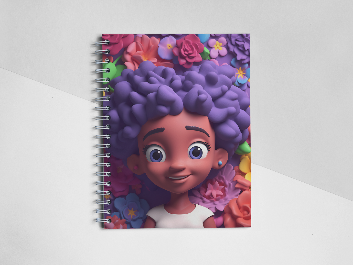 3D Spiral Notebooks