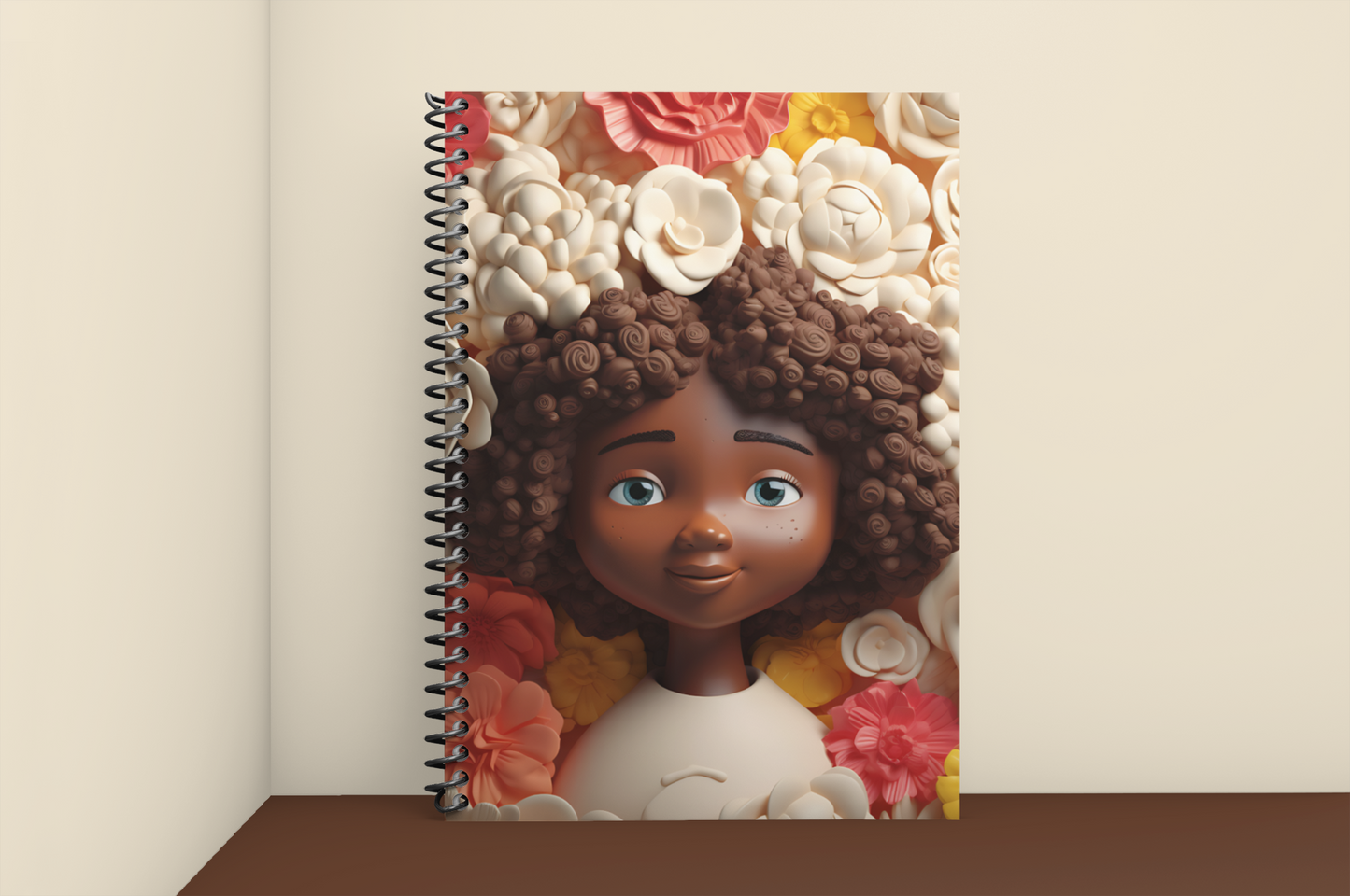 3D Spiral Notebooks