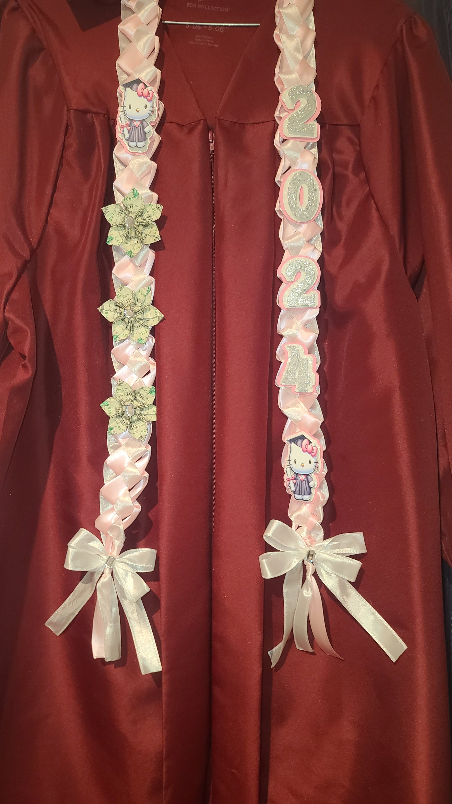 Braided Ribbon Lei