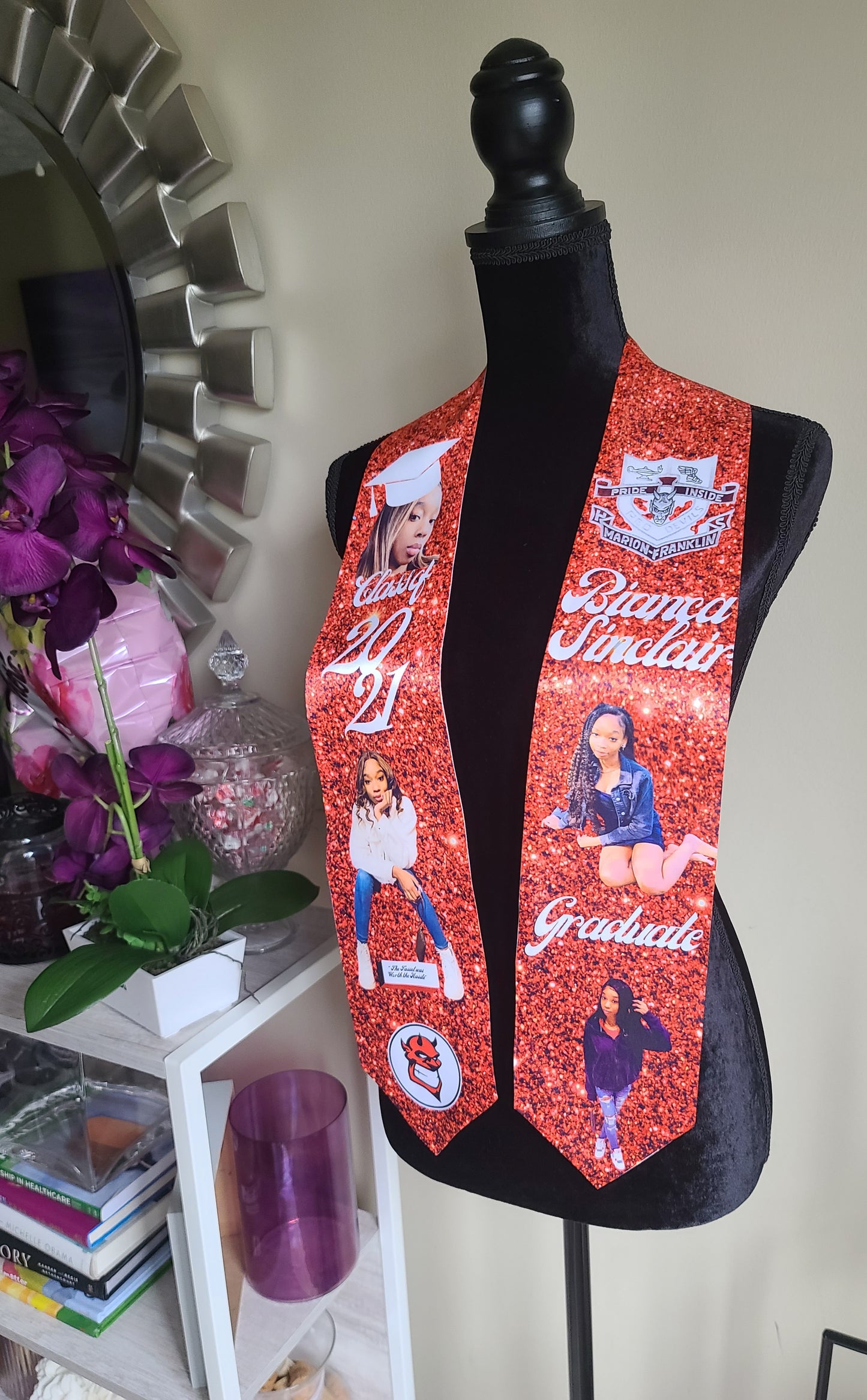 Custom Graduation Stole