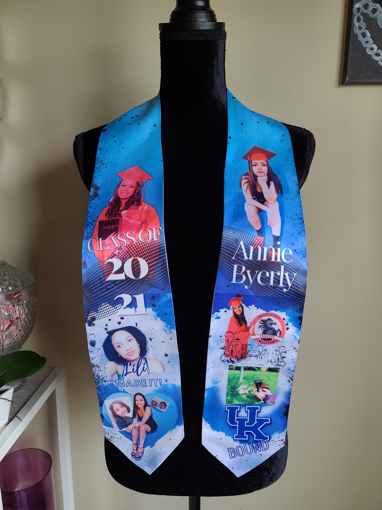 Custom Graduation Stole