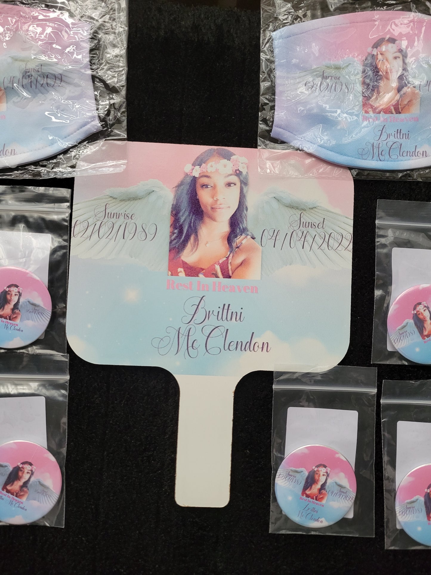 Custom Sublimated Memorial Plaque Stake