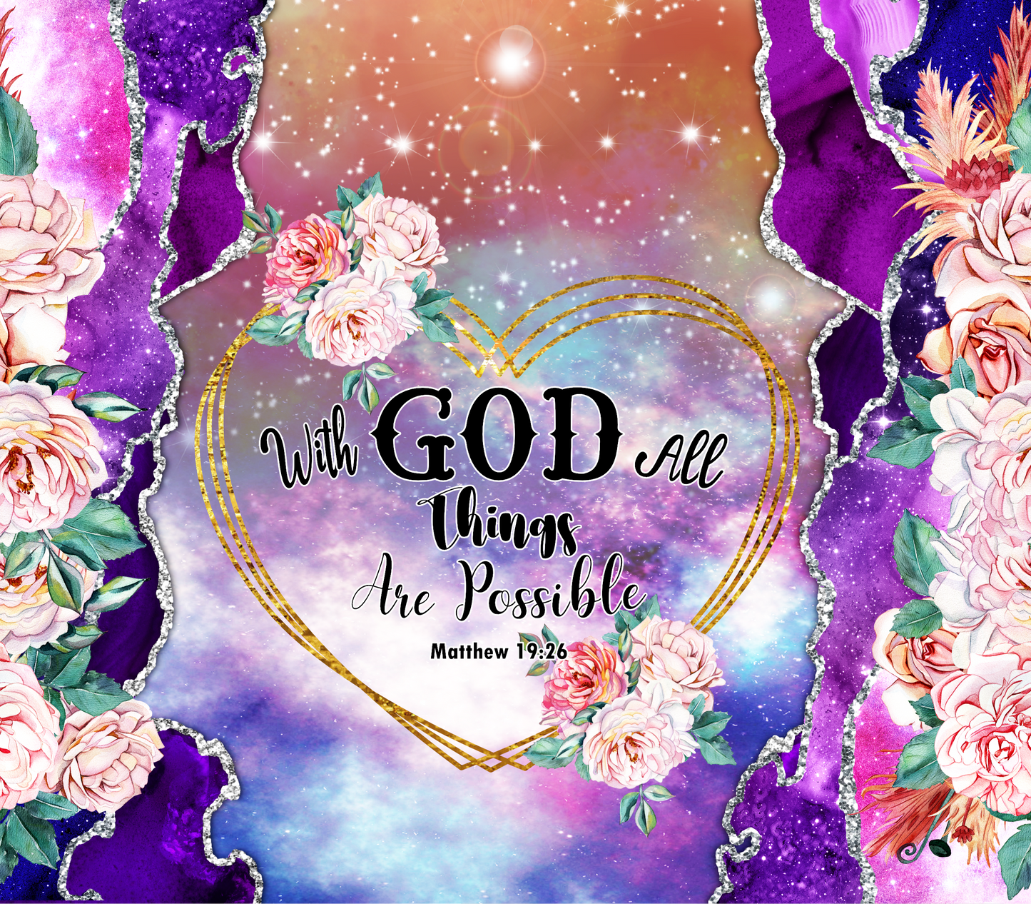 Religious Themed 20oz Tumbler Designs